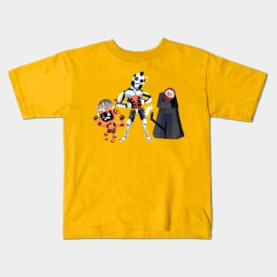 Three Robots Kids T-Shirt